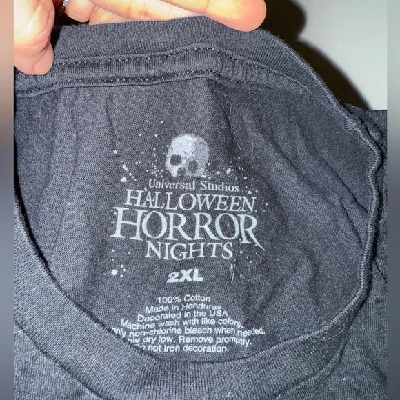 Universal Studios Halloween Horror Nights Terror Tram shirt -size 2XL - Picture 3 of 4